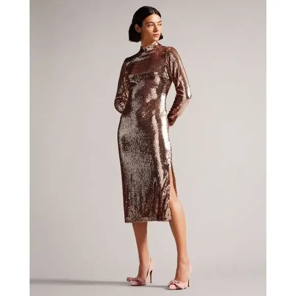 green emerald velvet dress Gold Metallic Knit Sleeveless Column Maxi Dress | Alarnaa